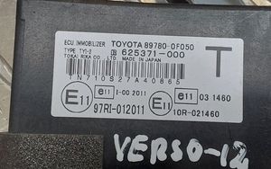 Toyota Verso Ajonestolaitteen ohjainlaite/moduuli 897800F050