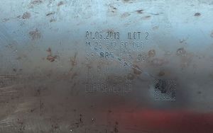 Toyota Proace Catalyst/FAP/DPF particulate filter 9808561380