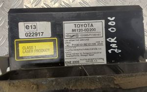 Toyota Yaris Radija/ CD/DVD grotuvas/ navigacija 861200D200