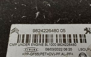 Citroen C4 III e-C4 Protezione anti spruzzi/sottoscocca del motore 9824226480