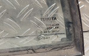 Toyota Corolla E120 E130 Vetro del deflettore posteriore 43R00097