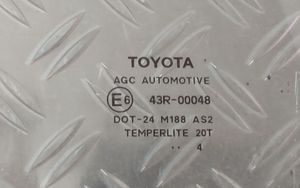 Toyota Yaris Takaoven ikkunalasi 43R00048