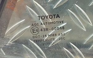 Toyota Auris 150 Szyba karoseryjna drzwi tylnych 43R00048