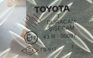 Toyota Auris 150 Szyba karoseryjna tylna 43R00097