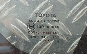 Toyota Auris E180 Rear side window/glass 43R00048