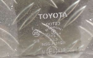 Toyota Urban Cruiser (XP110) Fenêtre latérale vitre arrière 43R005834