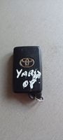 Toyota Yaris Clé / carte de démarrage 