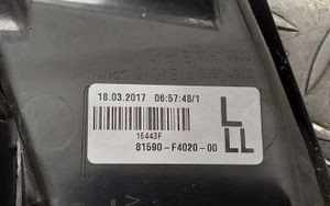 Toyota C-HR Luci posteriori del portellone del bagagliaio 81590F4020