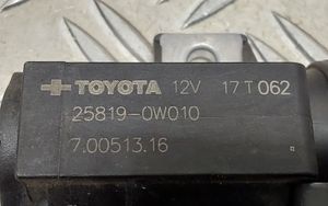Toyota C-HR Attuatore di controllo della turbina elettrica 258190W010