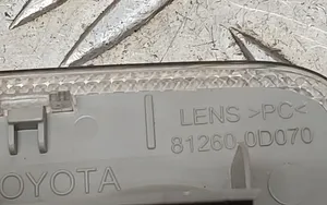 Toyota Yaris Światło fotela przedniego 812600D070