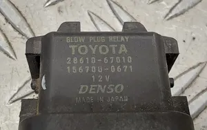 Toyota RAV 4 (XA30) Hehkutulpan esikuumennuksen rele 2861067010