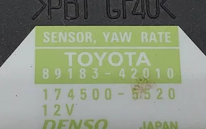 Toyota RAV 4 (XA30) Датчик ESP (системы стабильности) (датчик продольного ускорения) 8918342010
