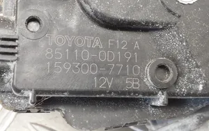 Toyota Yaris Mechanizm wycieraczek szyby przedniej / czołowej 851100D191