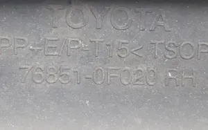 Toyota Corolla Verso AR10 Apatinė bamperio dalis (lūpa) 768510F020