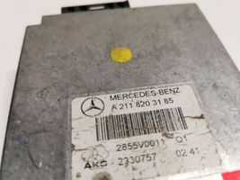 Mercedes-Benz E W211 Altre centraline/moduli 2118203185