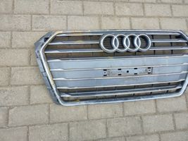 Audi A4 S4 B9 Grille calandre supérieure de pare-chocs avant 8W0853651BR