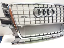 Audi Q5 SQ5 Rejilla superior del radiador del parachoques delantero 8R0853651B