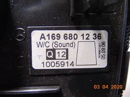 Mercedes-Benz A W169 Dash center speaker trim cover A1696801236