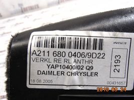 Mercedes-Benz E W211 Keskikonsolin etusivuverhoilu A2116800406