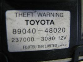 Toyota Prius (XW20) Allarme antifurto 8904048020