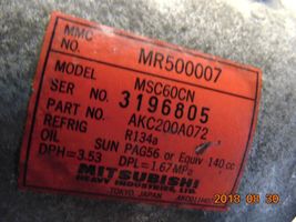 Mitsubishi Space Star Kompresor / Sprężarka klimatyzacji A/C MR500007