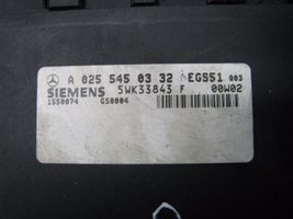 Mercedes-Benz C AMG W203 Gearbox control unit/module A0255450332