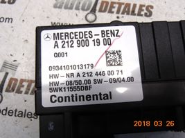 Mercedes-Benz GL X164 Unité de commande / module de pompe à carburant A2129001900