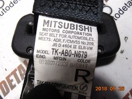 Mitsubishi Lancer Ceinture de sécurité arrière TK-AB0-N679