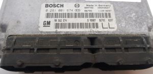 Opel Astra G Calculateur moteur ECU 0281001674