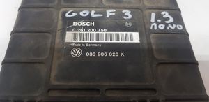 Volkswagen Golf III Moottorin ohjainlaite/moduuli 0261200750