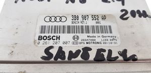 Audi A6 S6 C5 4B Moottorin ohjainlaite/moduuli 3B0907552AP