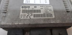 Citroen Xsara Picasso Sterownik / Moduł ECU 0281011521