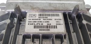 Citroen C5 Moottorin ohjainlaite/moduuli 9665843380