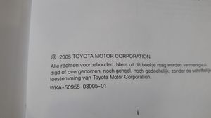 Toyota Yaris Vartotojo instrukcija 