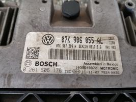 Volkswagen PASSAT B7 USA Variklio valdymo blokas 07K906055AL