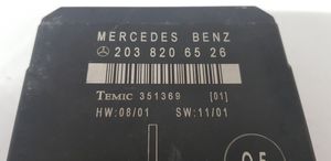 Mercedes-Benz C W203 Kiti valdymo blokai/ moduliai 2038206526