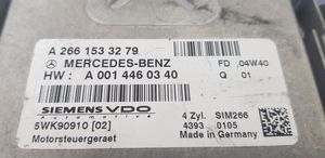 Mercedes-Benz B W245 Блок управления двигателя A0014460340
