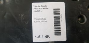 Toyota Corolla E120 E130 Spidometras (prietaisų skydelis) 8380002C50