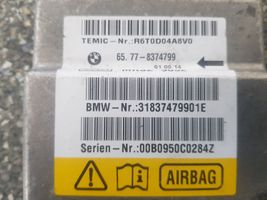 BMW 3 E46 Oro pagalvių valdymo blokas 8374799