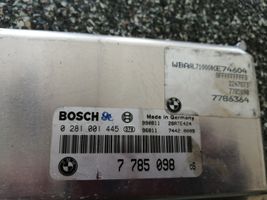 BMW 3 E46 Motorsteuergerät/-modul 0281001445078