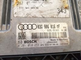 Audi A6 S6 C6 4F Variklio valdymo blokas 03G906016MF