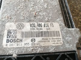 Volkswagen Golf V Moottorin ohjainlaite/moduuli 03G906016FS