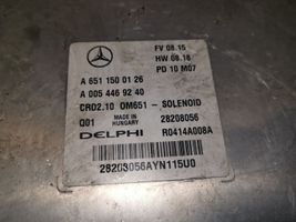 Mercedes-Benz E W212 Centralina/modulo del motore A6511500126