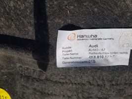 Audi A7 S7 4K8 Pare-boue arrière 4K8810172