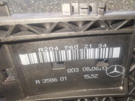 Mercedes-Benz ML W166 Support extérieur, poignée de porte arrière A2047602134