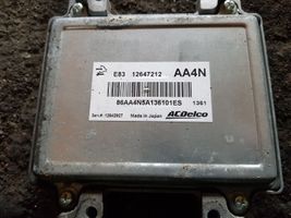 Opel Astra J Calculateur moteur ECU 12647212