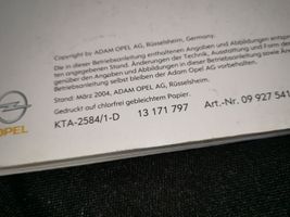 Opel Astra H User manual 13171797