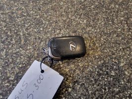 Lexus GS 300 350 430 450H Zündschlüssel / Schlüsselkarte 