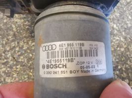 Audi A8 S8 D3 4E Pyyhkimen moottori 4E1955119B