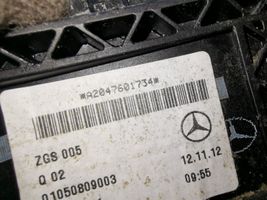 Mercedes-Benz SLK R172 Support poignée extérieur de porte avant coupé A2047601734